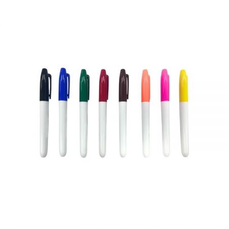 Pennarello permanente 8 colori - Pennarelli permanenti a asciugatura rapida