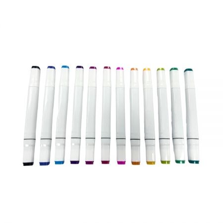 Dual Tip Permanent Marker - Twin Tip Permanent Marker Pen