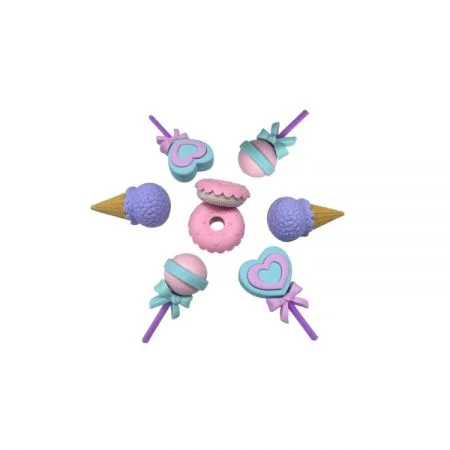 3D Ice Cream Erasers - Sweet Design Rubber Eraser