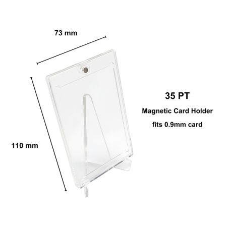 Clear Magnetic Card Case For 35PT Game Card Thickness Protection