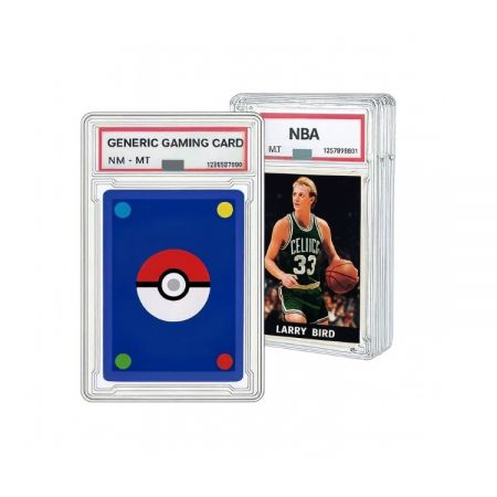 เคสแข็งสำหรับการ์ดที่มีการจัดอันดับ PSA กันฝุ่นและกันรอยขีดข่วน