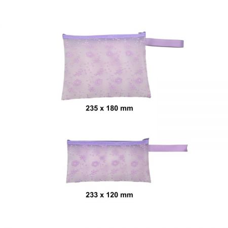 Bulk floral mesh organizers in A5 and Check size for premium office supplies.