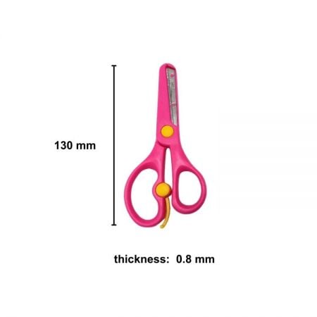 Bulk kids safety scissors with rounded tips for secure school supply wholesale and educational distribution.