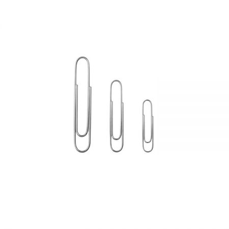 مشبك ورق معدني - مشابك ورق معدنية فضية جملة بأحجام 50 مم و33 مم و28 مم لشراء مستلزمات المكاتب الاحترافية.