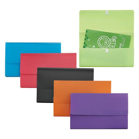 Klettverschluss-Dokumentenmappe - Robuste Brieftaschen aus strapazierfähigem Polypropylen