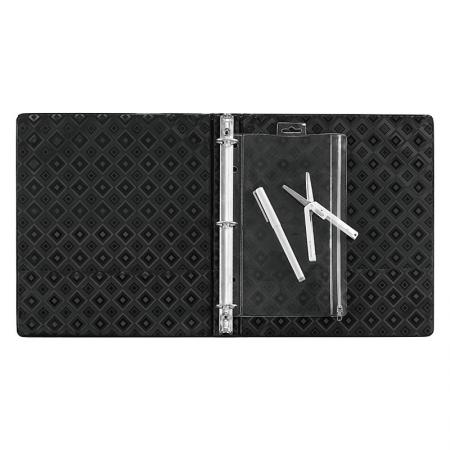 Vinyl Binder Pouch - Clear plastic construction for easy identification