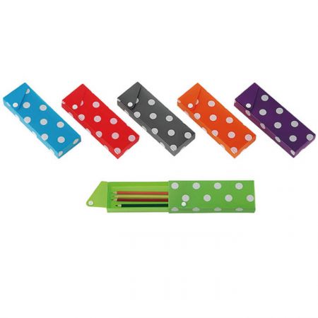 حافظة أقلام بنمط السحاب من PP