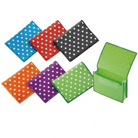 PP Pocket File - Polka Dot Pocket File