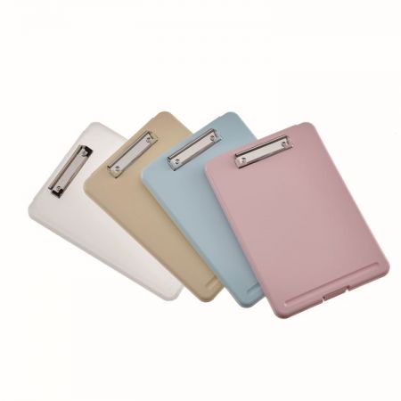 パステルカラーの書類保管ケース