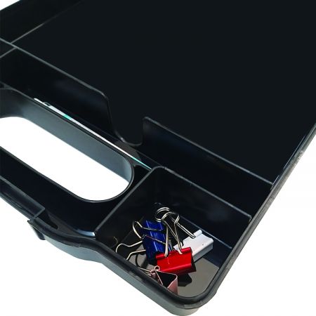 Scatola portatile per lavagna  Raccoglitori ad anelli superiori per scuole  e uffici - Essentials di cancelleria Leos