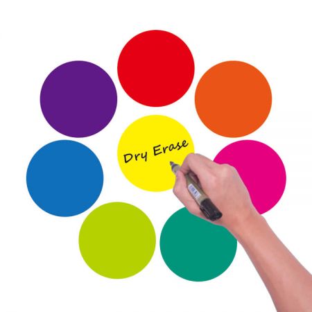Dry Erase Dot Decal