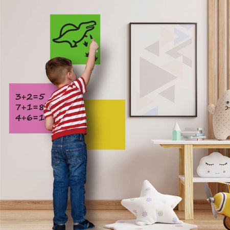 Dry Erase Square Wall Decals
