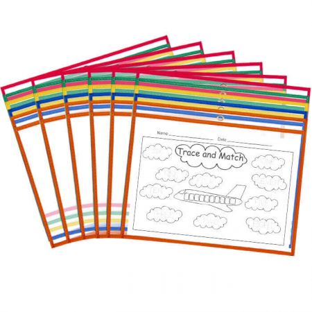 Набор из 30 горизонтальных карманов для стираемых маркеров