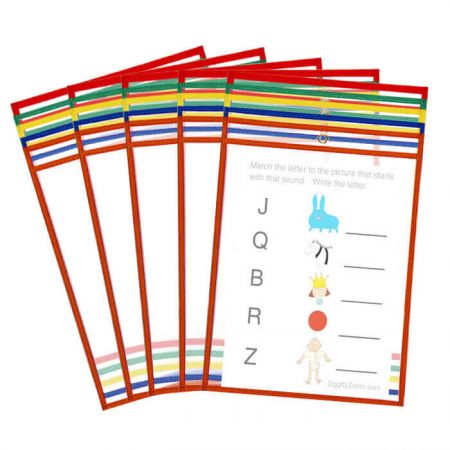 25 упаковок карманов для стирания