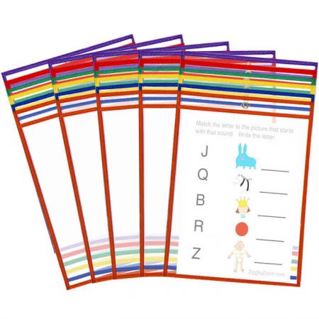 30 упаковок карманов для стираемого маркера