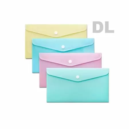 Check Size Carry Folder - DL Check Size Snap Document Carry Folder