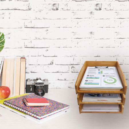 デスクトップペーパートレイ