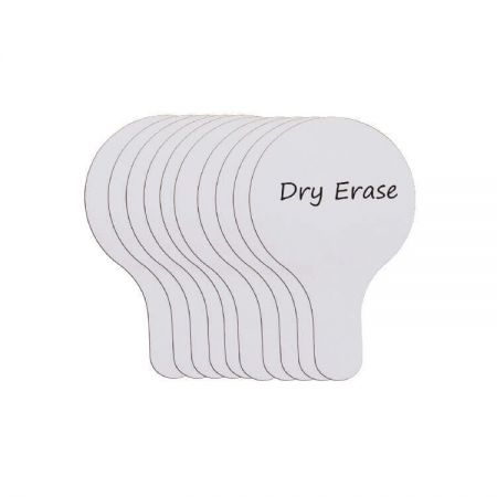Round Dry Erase Paddle