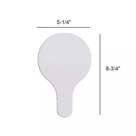 Paddle Redondo de Apagar a Seco