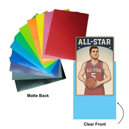 Custom logo penny sleeves for collectible cards