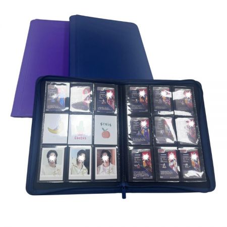 แฟ้มบัตรซิปพรีเมียมสำหรับนักสะสม OEM