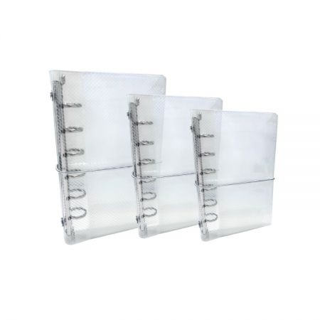 6 Rings Loose Leaf Binder - Trading Card Album With Secure Metal Loose Leaf