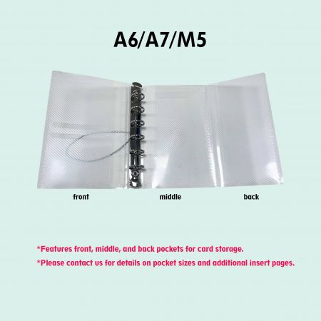 อัลบั้มจัดเก็บบัตรแบบแผ่นหลวม