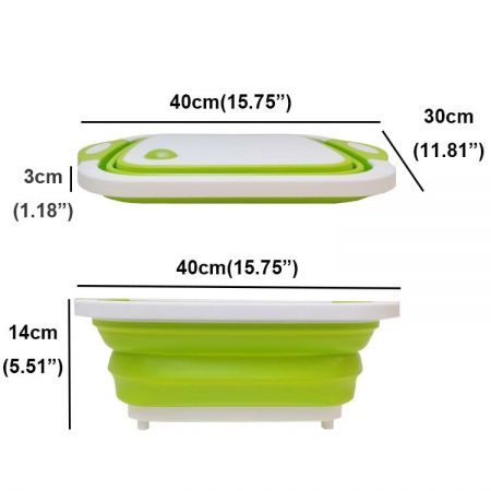 OEM折りたたみシリコンカッティングボード