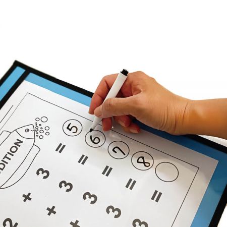 sleeves de apagar a seco com cores