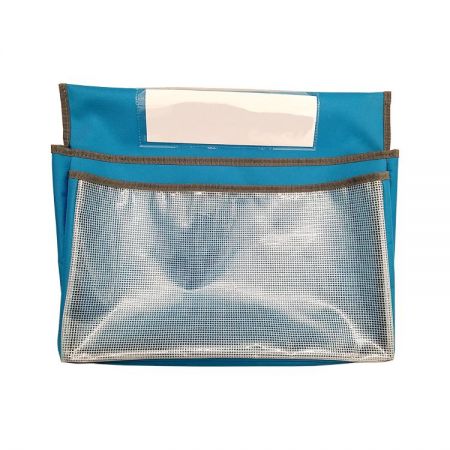Durable Chair Back Storage Pouch with Book Compartment