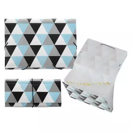 13 Pockets Expanding File - Geometric Expanding File