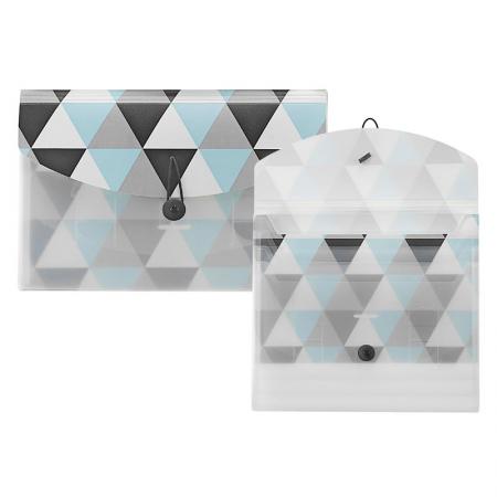 PP Sliding Pocket Folder - Geometric Sliding Sorter