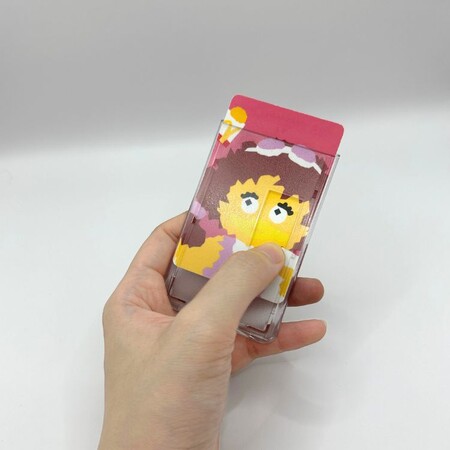 Access card dispenser measures 90 x 60mm dual card slot.