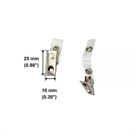 Suministro a granel de clips de correas de PVC flexibles para el montaje de credenciales en conferencias profesionales y ferias comerciales.