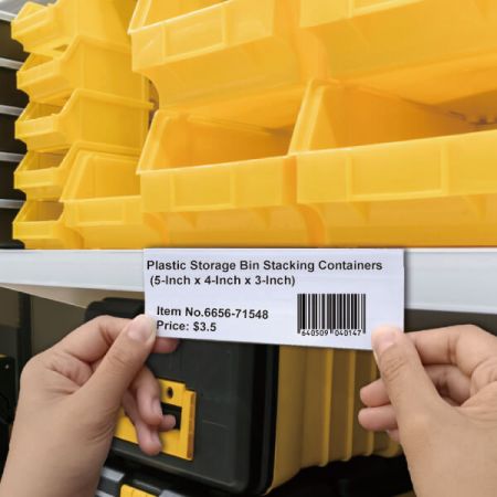 Portaetiquetas magnético