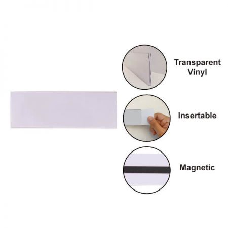 Portaetiquetas magnético