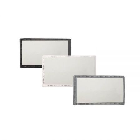 Magnetic Label Holder - The magnetic label holder can stick to any flat and metal surface such as filing cabinets, doors, shelving, refrigerators and magnetic whiteboards to help you get organized quickly