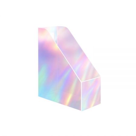 Giá đỡ tạp chí acrylic. - Giá đỡ tạp chí acrylic bán buôn với thiết kế gradient cho nguồn cung cấp thư viện doanh nghiệp.