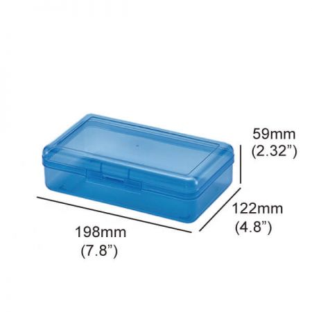 Caja de Lápices de Plástico