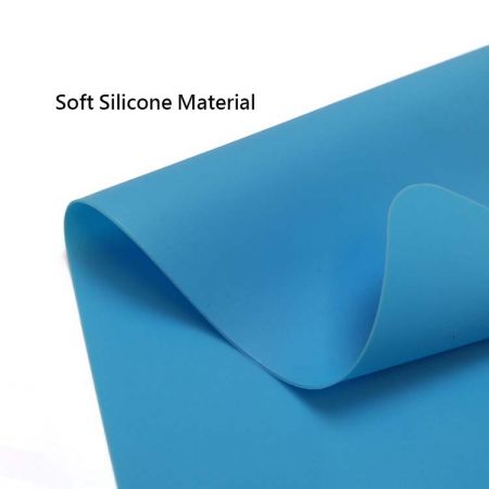 Tapis de table en silicone coloré OEM