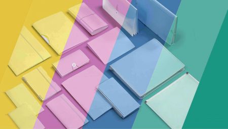 PP Pastel Color Filing Stationery Series - Pastel Pastel Series