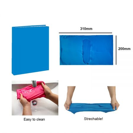 ปกหนังสือที่ยืดได้