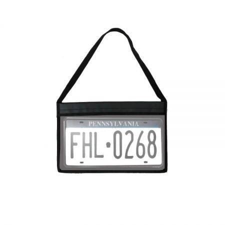 Car License Plate Tag Bag - The license plate tag bag is easy to slip in paperwork and fit most American, Canadian, and Mexican plates The product is very easy to attach to the car