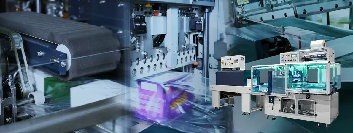 Máquina de embalaje por calor retráctil - Máquina de embalaje retráctil automática Máquina de embalaje por calor retráctil - Máquina de embalaje retráctil automática