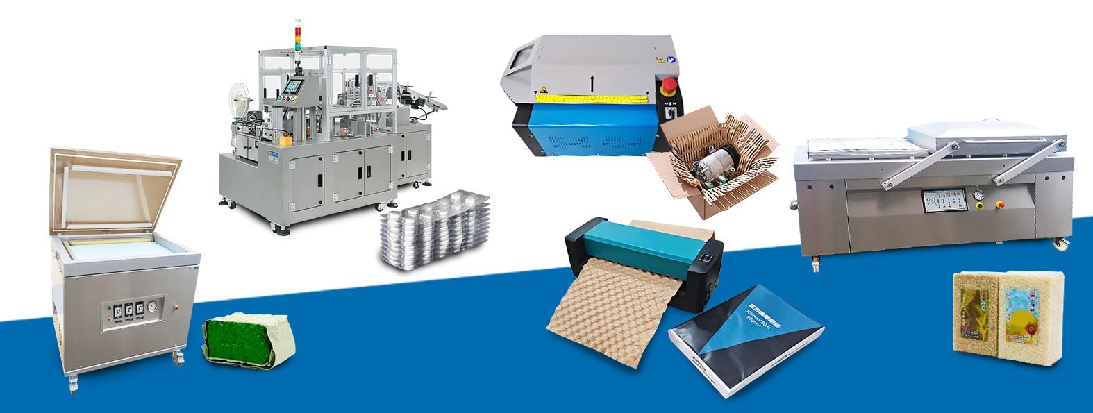 Various Model Packaging Machine - Various Model Packaging Machine: PTP Banding Machine, Paper Bubble Cushion Packaging Machine, Cardboard Cushion Packaging Converter, Vacuum Packaging Machine Various Model Packaging Machine - Various Model Packaging Machine: PTP Banding Machine, Paper Bubble Cushion Packaging Machine, Cardboard Cushion Packaging Converter, Vacuum Packaging Machine