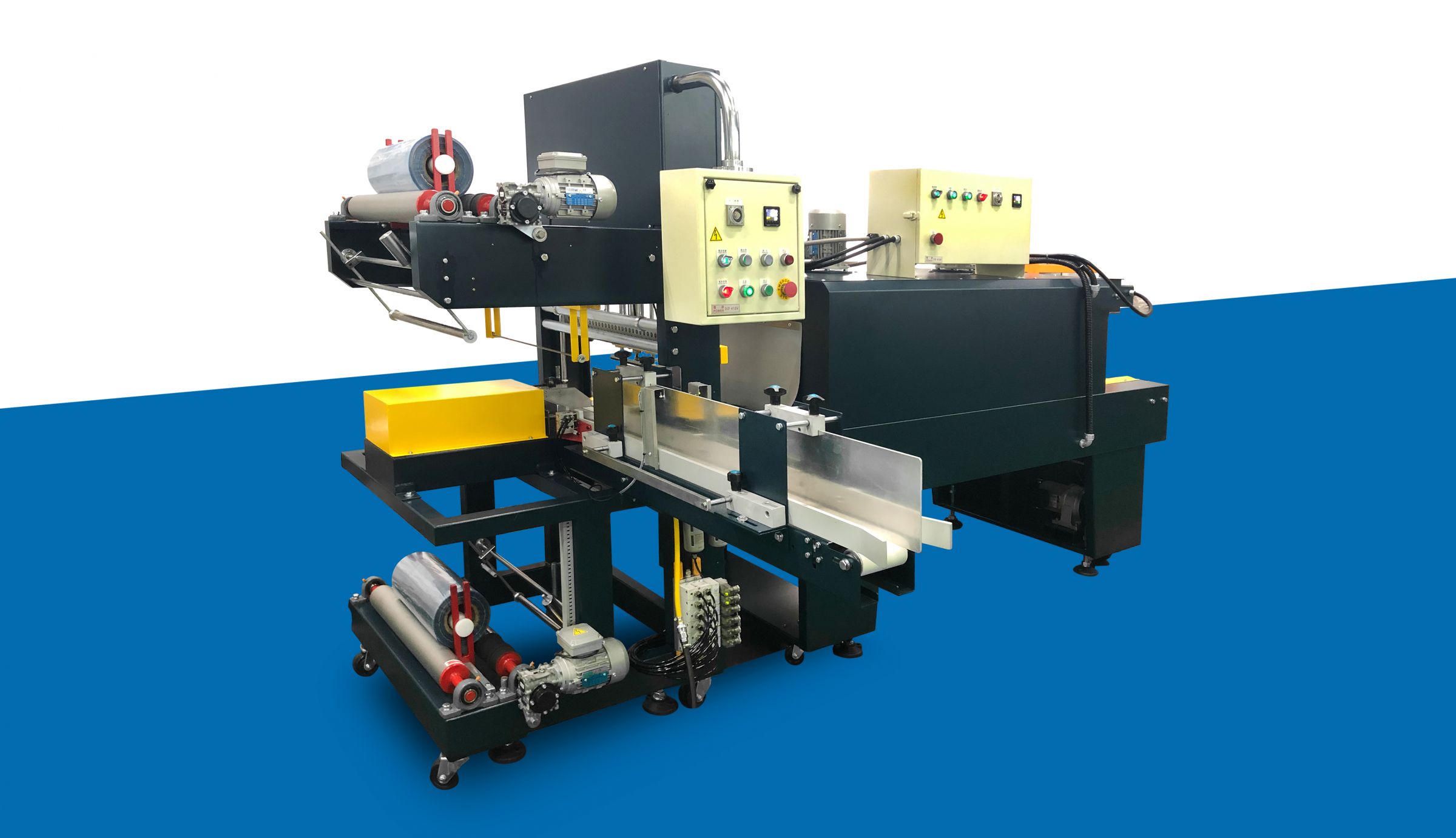Large Size Auto Sleeve-Type Wrapping Machine | Eco-Friendly Shrink ...