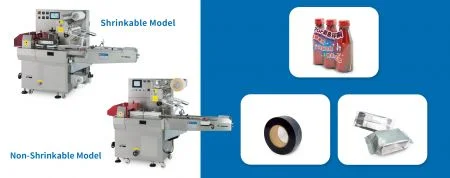 Yatay Akış Sarıcı (Standart Model) - Akış sarıcı / Akış sarma makinesi / Yatay Akış Sarma Makinesi / Akış Sarma Makinesi