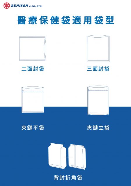 醫療保健袋適用袋型