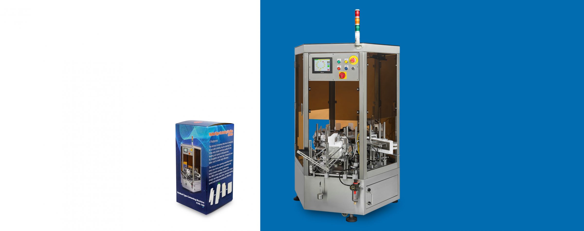 Vertical Type Cartoning Machine - Vertical Type Cartoning Machine