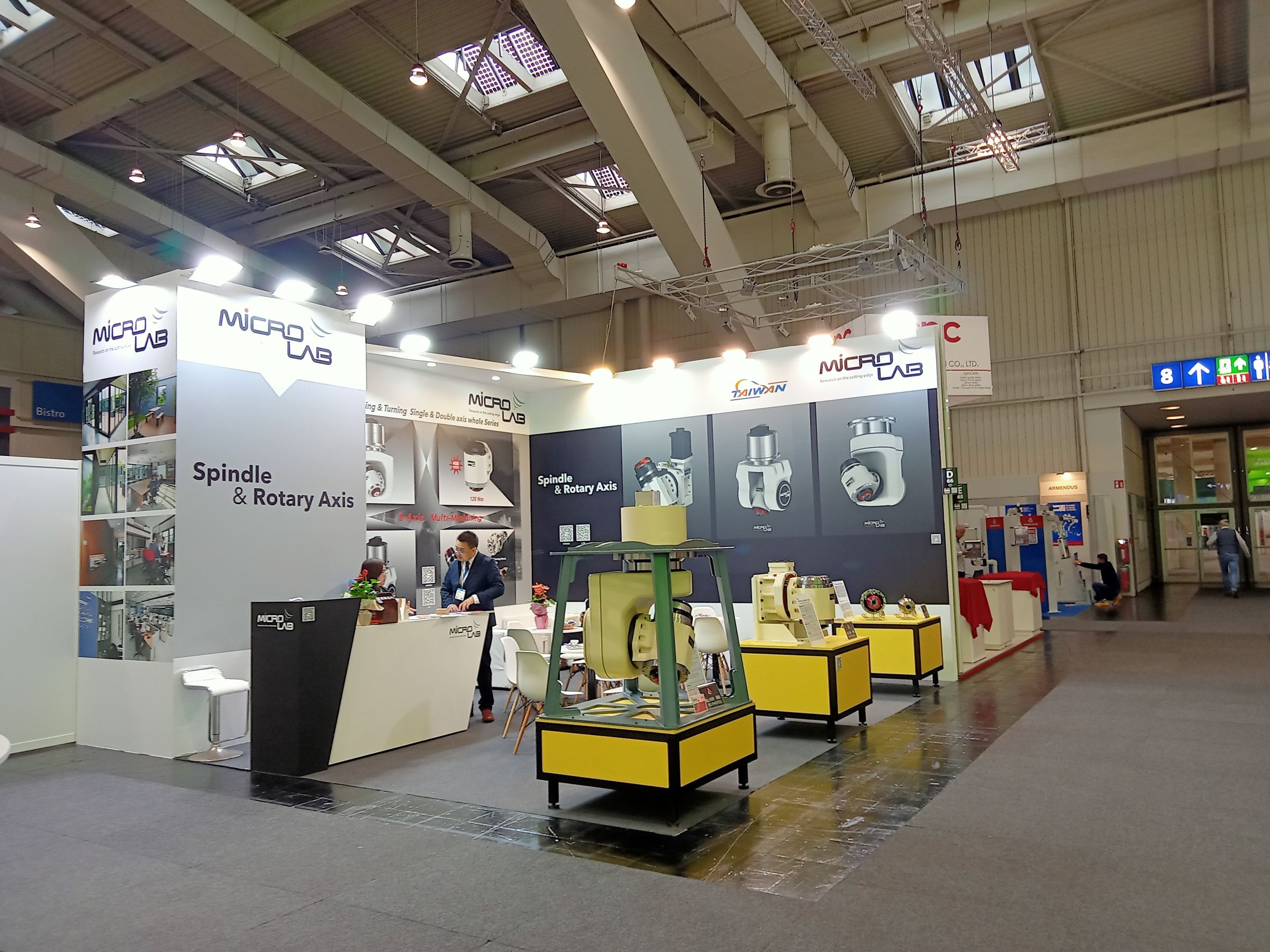 2023 EMO HANNOVER | Machining Center Spindle, High Speed Built-in Motor ...